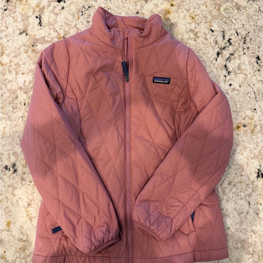 Patagonia Kids Jacket in Dusty Pink